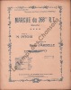 Partition de la chanson : Marche du deux cent soixante huitième Régiment Hommage au Capitaine Petitfils    Papier fragilisé   .  - d'Arbelle Rémy - ...
