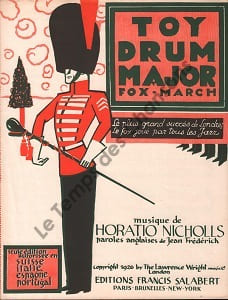 Partition de la chanson : Toy drum Major