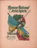 Partition de la chanson : Hymne National Roumain     Papier fragilisé  Chant National .  - Hübsch Edouard - Alexandri Vasile