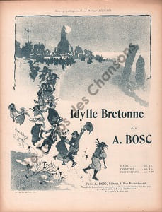 Partition de la chanson : Idylle Bretonne