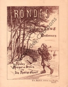 Partition de la chanson : Meunier (Le) Chanson bretonne
