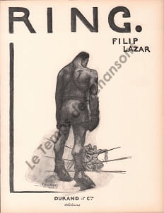 Partition de la chanson : Ring Partition d'édition originale pour piano à quatre mains par Lucien Garban . - Lazar Filip -