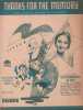 Partition de la chanson : Thanks for the memory Edition originale française , partition pour piano et chant pour le film " The Big Broadcast of 1938 " ...