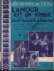 Partition de la chanson : Amour est un songe (L') Desdemona - Jean Sorbier - De Canonge - Pearl Shepard Fait de doux mensonges    Olive passager ...