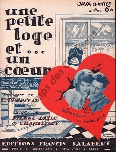Partition de la chanson : Petite loge et un coeur (Une) Petite loge et un coeur (Une)
