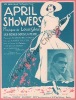 Partition de la chanson : April showers  Roses sous la pluie (Les)    Toutes les femmes  Palace. Pilcer Harry - Silvers Louis - Lelièvre Léo,Varna