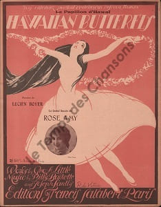 Partition de la chanson : Hawaï Butterfly Papillon d'Hawaï (Le)