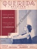 Partition de la chanson : Querida  Beloved      . Boyer Lucienne - Schertzinger Victor - Boyer Lucien