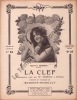Partition de la chanson : Clef (La)       Chansonnette Parisiana. Debério Mlle - Marelly Boursin - Boursin-Marelly