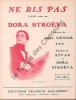 Partition de la chanson : Ne ris pas        . Stroëva Dora - Aïvaz T.,Stroëva Dora - Lenoir J.