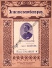 Partition de la chanson : Je ne me souviens pas ... En hommage à Mr. Vorelli       .  - Lelièvre Louis - Salabert Francis