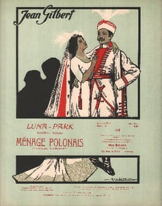 Partition de la chanson : Luna-Park Ménage Polonais