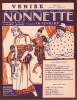 Partition de la chanson : Venise      Nonnette  Théâtre des Capucines. Perriat Jeanne - Cuvillier Charles - Barde André
