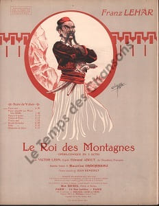 Partition de la chanson : Roi des montagnes (Le) Suite de valses     Roi des Montagnes (Le)  