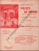 Partition de la chanson : Adieu, musique (Arrangée et adaptée )     Valses de Vienne  Théâtre du Châtelet.  - Strauss J. - Marietti Jean,Eddy ...
