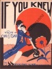 Partition de la chanson : If you knew        .  - Ewart Charles - 