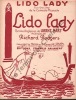 Partition de la chanson : Lido lady      Lido lady  .  - Rodgers Richard - Hart Lorenz