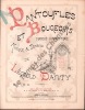 Partition de la chanson : Pantoufles et bougeoirs Pages illustrées       .  - Danty Léopold - 