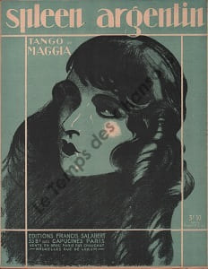 Partition de la chanson : Spleen Argentin . - Maggia E. -