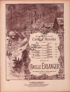 Partition de la chanson : Ange et l' âme (L') Poème