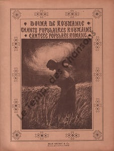 Partition de la chanson : Doïna de Moldavie chants populaires Roumains Album de quinze Chants Populaires Roumains (textes en Roumain et Français) : - ...