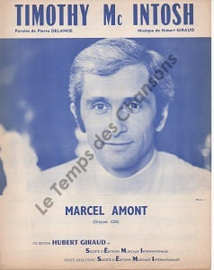 Partition de la chanson : Timothy Mc Intosh