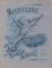 Partition de la chanson : Micheline Harmonie de la Micheline présidée par Michel Sabatier      Marche Militaire .  - Fargues François - 