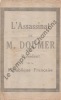 Partition de la chanson : Assassinat de M. Doumer (L')  Hommage au grand Français P. Doumer      .  -  - 