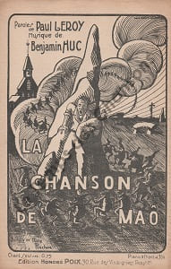 Partition de la chanson : Chanson de Mao (La) Poème