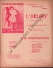 Partition de la chanson : Youp et youp      Orloff (L')  Théâtre des Folies Wagram. Maurel Mlle Yo,Rittche Mr. - Granichstaedten Bruno - Ferréol ...
