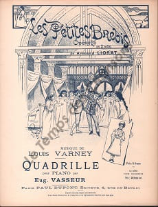 Partition de la chanson : Petites brebis (Les) Quadrille Petites brebis (Les)