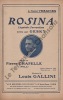Partition de la chanson : Rosina  Légende Sorrentine      . Gesky - Gallini L. - Chapelle Pierre