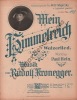 Partition de la chanson : Mein Himmelreich        . Majeczky Mitzl - Kronegger Rudolf - Hein Paul