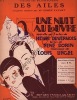 Partition de la chanson : Des ailes      Nuit au Louvre (Une)  Théâtre des Bouffes Parisiens. Favart Edmée - Urgel Louis - Dorin René