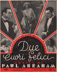 Partition de la chanson : Se passa la fortuna Vittorio de Sica - Rina Franchetti - Umberto Melnati - Mimi Aylmer Chant Due cuori felici