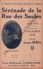 Partition de la chanson : Sérénade de la rue des Saules        Moulin Rouge. Boria Claudine - Guglielmetti P. - Gold Didier
