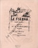 Partition de la chanson : Forban (Le) Chant pour voix de tenor      Chanson maritime .  - d'Adhémar Comte Abel - de Partouneaux T.