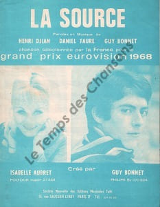 Partition de la chanson : Source (La)
