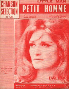 Partition de la chanson : Petit homme  Little man      