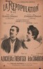 Partition de la chanson : Repopulation (La)       Chanson duo Eldorado,Concert Parisien,Théâtre des Ambassadeurs,Horloge (L'),Bataclan. Perrier ...