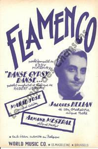Partition de la chanson : Flamenco . Hélian Jacques - Jerome Robert - Marnay Eddy,Jerome Robert