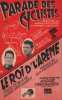 Partition de la chanson : Parade des cyclistes        .  - Verchuren Andr&eacute;,Larcange Maurice - 