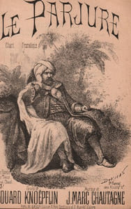 Partition de la chanson : Parjure (Le) Pour Baryton Chanson dramatique