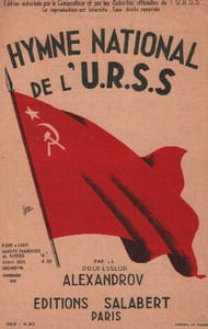 Partition de la chanson : hymne National de l'Union Soviétique Hymne