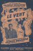 Partition de la chanson : Vent (Le) Les succès de Georges Brassens Grand Prix du disque 1954       . Brassens Georges - Brassens Georges - Brassens ...