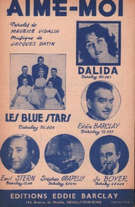 Partition de la chanson : Aime moi La couleur de la couverture peut-être différente