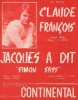 Partition de la chanson : Jacques a dit  Simon says      . Claude-François - Chiprut Elliot - Claude-François,Chiprut Elliot