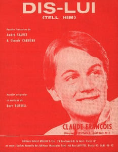 Partition de la chanson : Dis lui Tell him