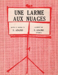 Partition de la chanson : Larme aux nuages (Une)