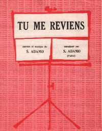 Partition de la chanson : Tu me reviens